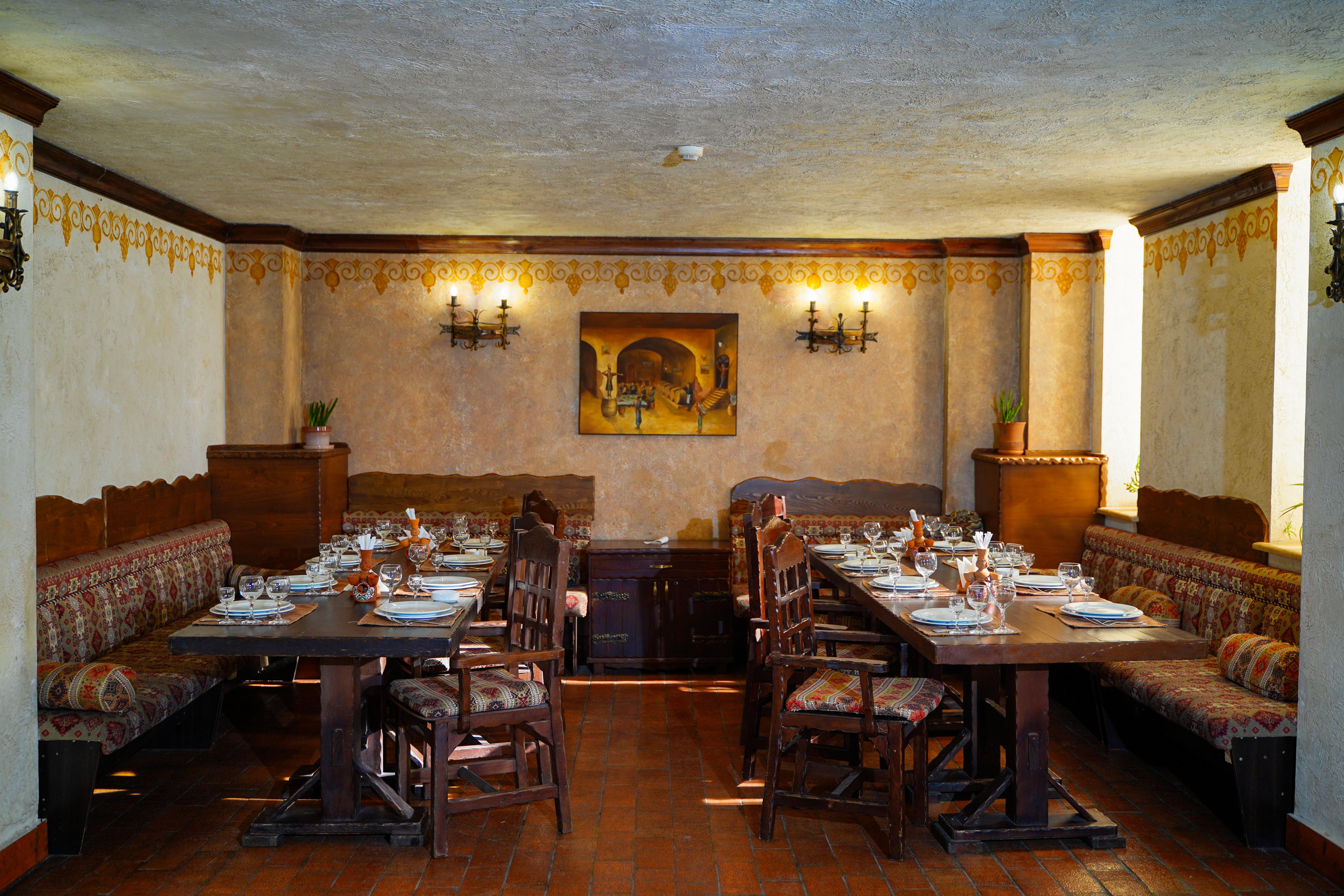 Caucasus Hotel Kasagh Εξωτερικό φωτογραφία Restaurant in the hotel